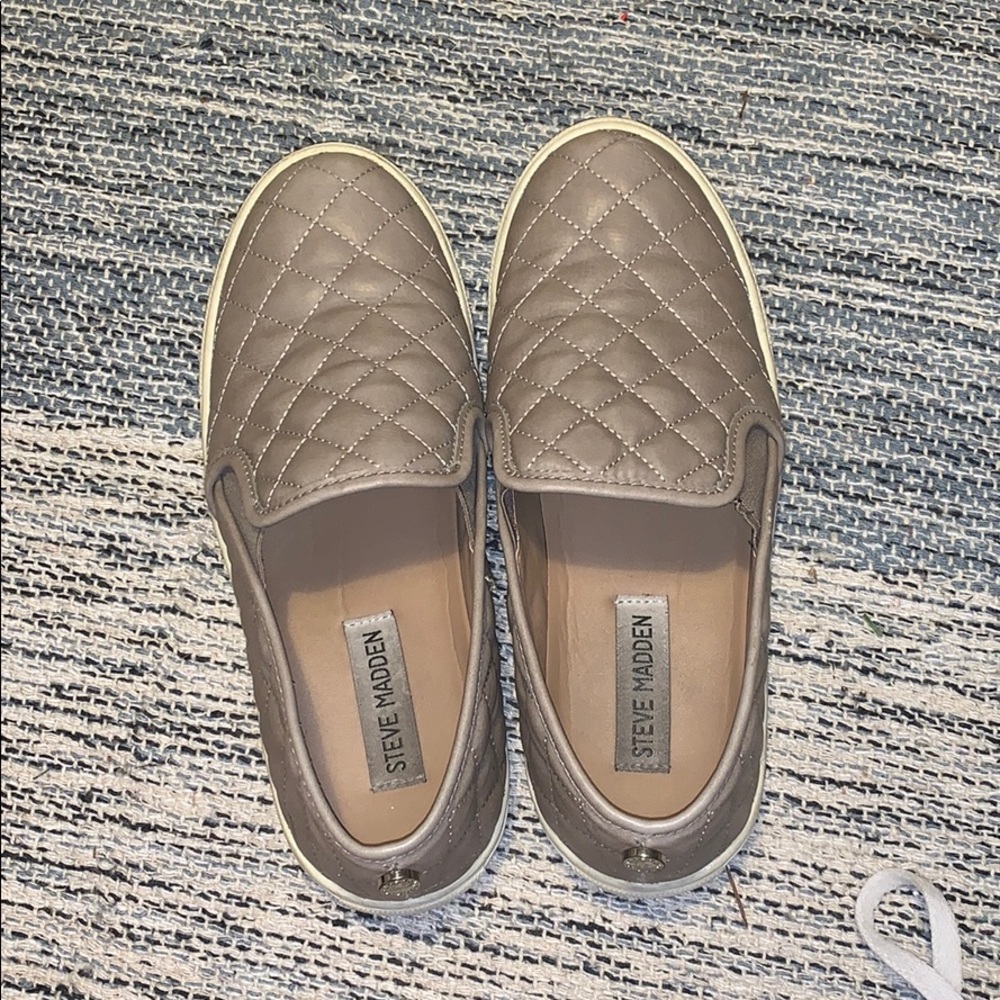 tan steve madden shoes
